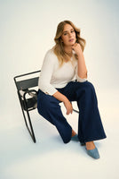FDJ JEANS | PULL-ON WIDE LEG-Denim-FRENCH DRESSING JEANS-Coriander