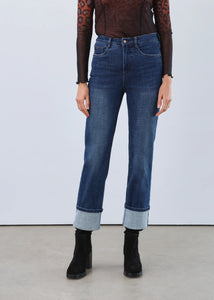FDJ JEANS | SUZANNE STRAIGHT ANKLE-Denim-FRENCH DRESSING JEANS-Coriander