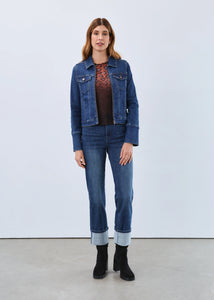 FDJ JEANS | SUZANNE STRAIGHT ANKLE-Denim-FRENCH DRESSING JEANS-Coriander