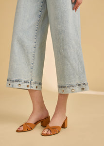FDJ JEANS | SUZANNE WIDE CROP-Denim-FRENCH DRESSING JEANS-Coriander