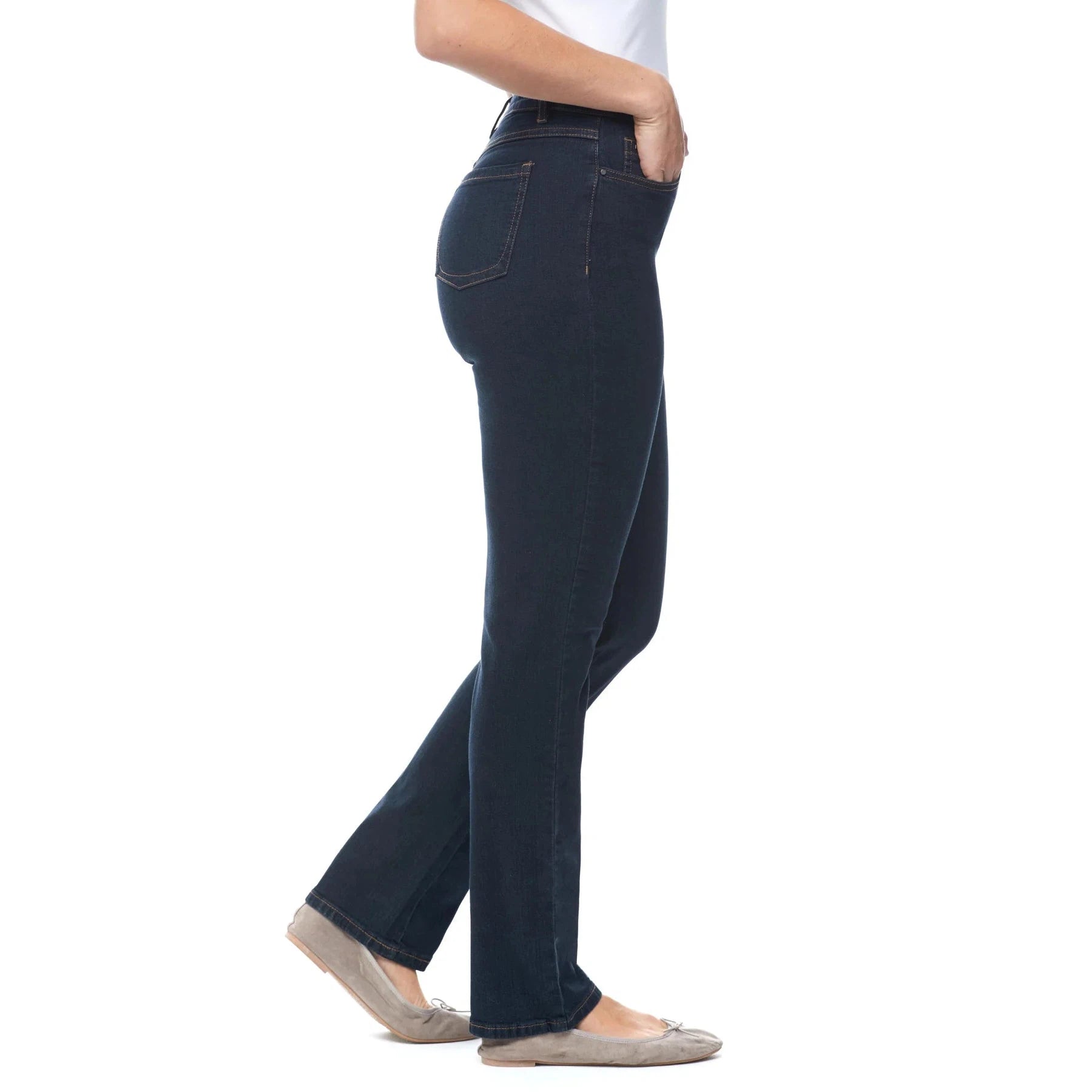 FDJ OLIVIA STRAIGHT LEG-Denim-FRENCH DRESSING JEANS-Coriander