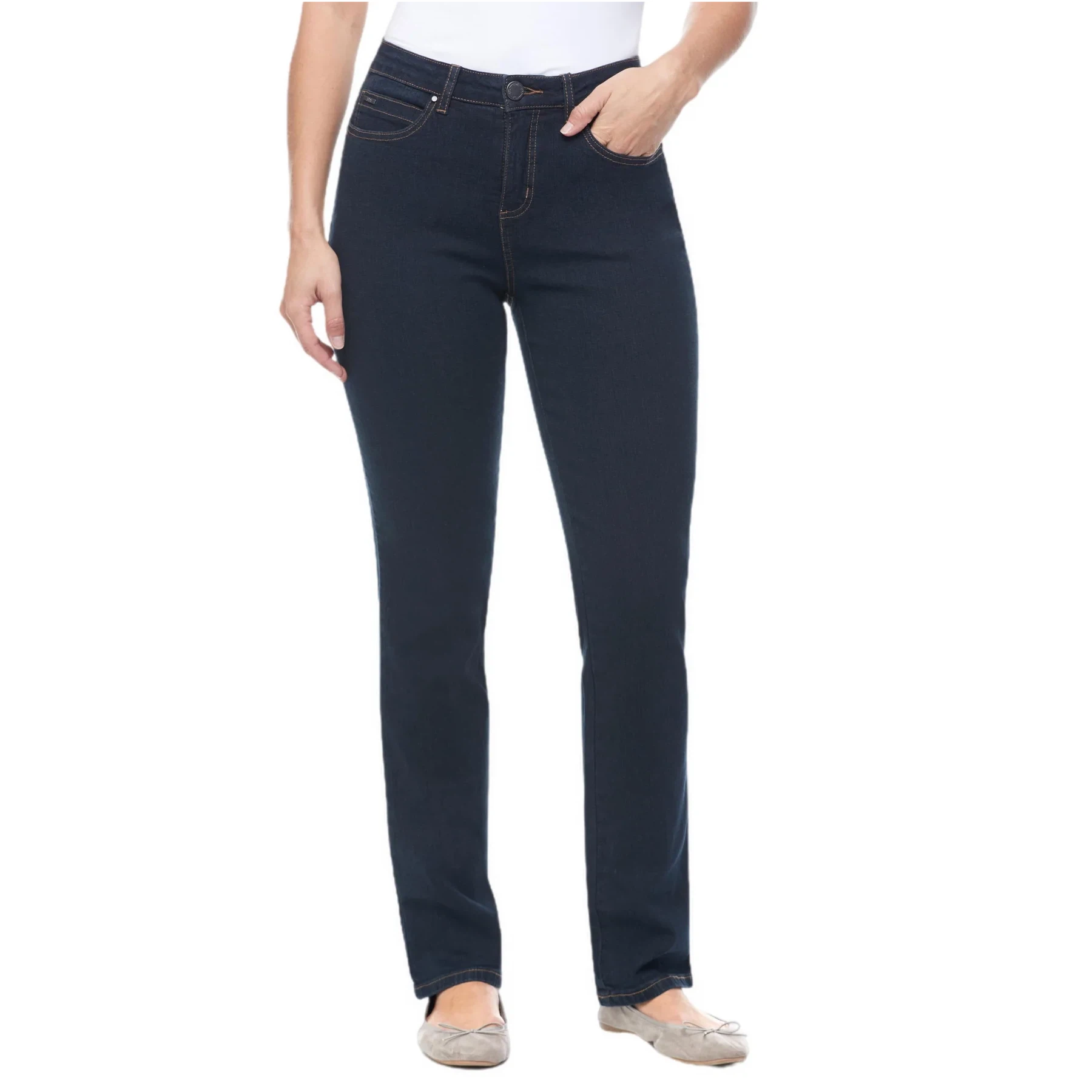 FDJ OLIVIA STRAIGHT LEG-Denim-FRENCH DRESSING JEANS-6-MIDNIGHT-Coriander