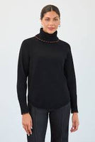 FDJ PULLOVER SWEATER | COWL NECK-Jackets & Sweaters-FRENCH DRESSING JEANS-SMALL-BLACK-Coriander