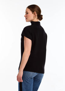 FDJ SWEATER | OTTOMAN CAP SLEEVE-Jackets & Sweaters-FRENCH DRESSING JEANS-Coriander