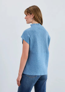 FDJ SWEATER | OTTOMAN CAP SLEEVE-Jackets & Sweaters-FRENCH DRESSING JEANS-Coriander