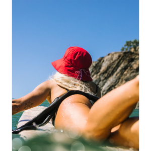 FELICIA BUCKET HAT-Hats-KOORINGAL-ONE-RED-Coriander