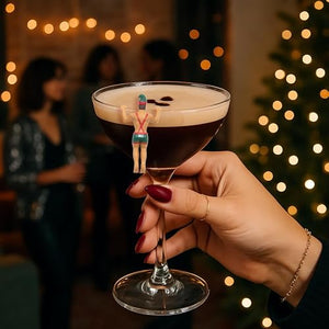 FESTIVE DRINK MARKERS | ELF BUDDIES-Home-DRINKING BUDDIES-Coriander