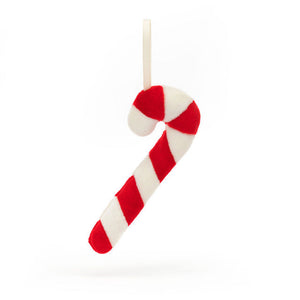 FESTIVE FOLLY CANDY CANE ORNAMENT-Stuffies-JELLYCAT-Coriander