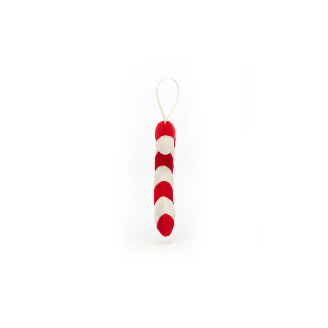 FESTIVE FOLLY CANDY CANE ORNAMENT-Stuffies-JELLYCAT-Coriander