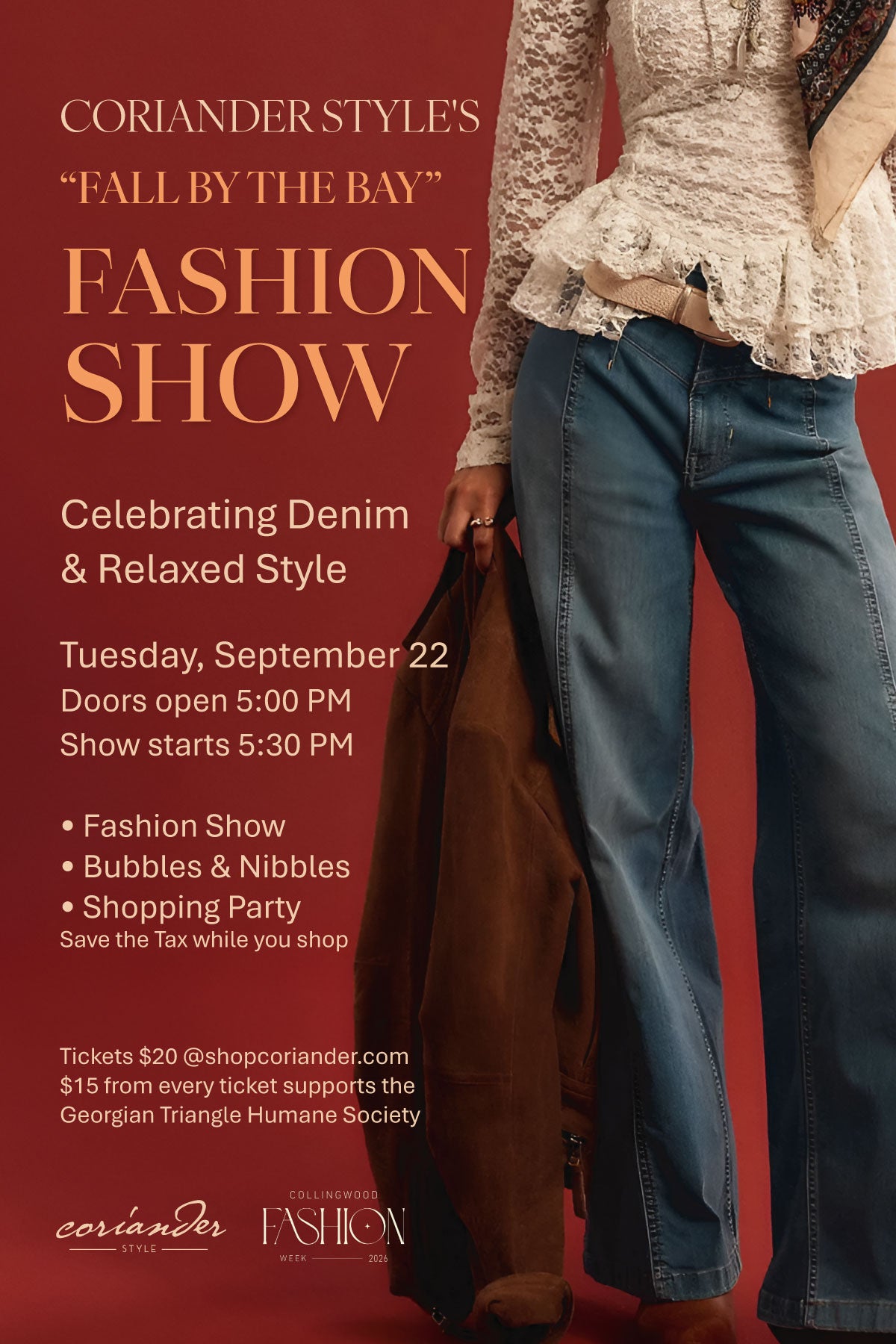 EVENT TICKET | FALL BY THE BAY FASHION SHOW