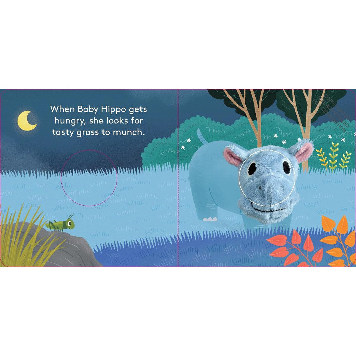 FINGER PUPPET | BABY HIPPO-Books & Stationery-RAINCOAST-Coriander
