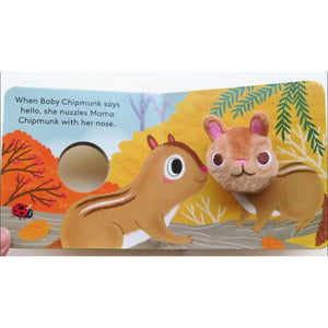 FINGER PUPPET BOOK: BABY CHIPMUNK-Books & Stationery-RAINCOAST-Coriander