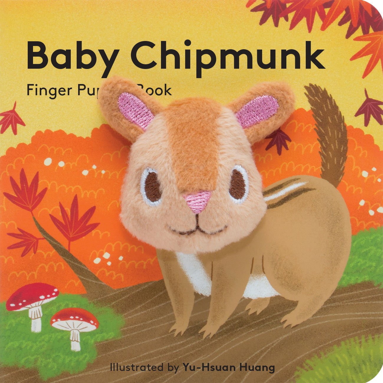 FINGER PUPPET BOOK: BABY CHIPMUNK-Books & Stationery-RAINCOAST-Coriander