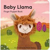 FINGER PUPPET BOOK | BABY LLAMA-Books & Stationery-RAINCOAST-Coriander