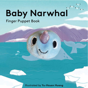 FINGER PUPPET BOOK | BABY NARWHAL-Puppet-RAINCOAST-Coriander
