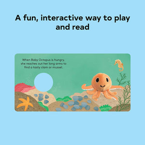 FINGER PUPPET BOOK: BABY OCTOPUS-Books & Stationery-RAINCOAST-Coriander