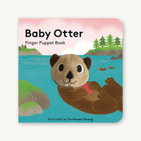 FINGER PUPPET BOOK | BABY OTTER-Puppet-RAINCOAST-Coriander