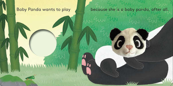 FINGER PUPPET BOOK | BABY PANDA-Books & Stationery-RAINCOAST-Coriander