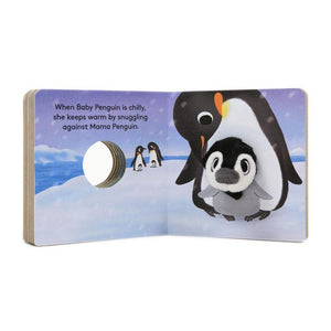 FINGER PUPPET BOOK | BABY PENGUIN-Puppet-RAINCOAST-Coriander
