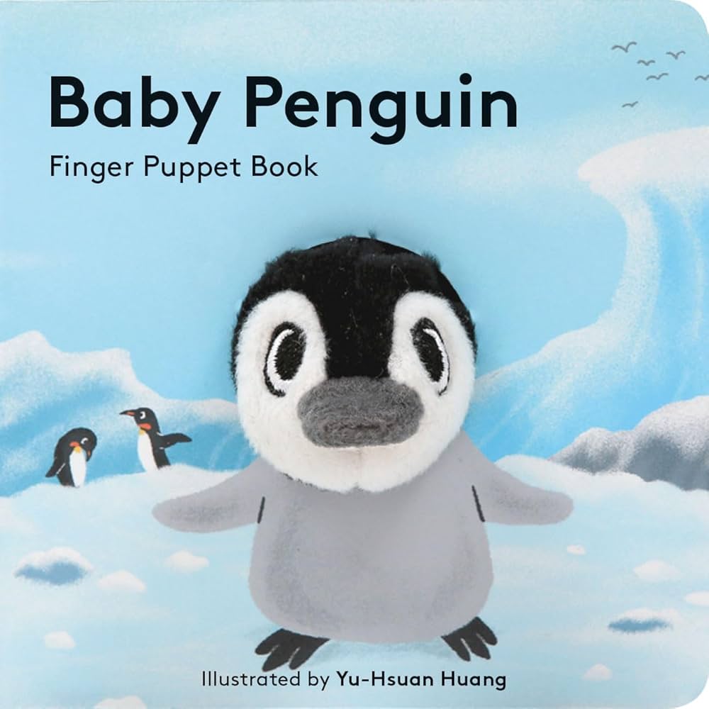 FINGER PUPPET BOOK | BABY PENGUIN-Puppet-RAINCOAST-Coriander