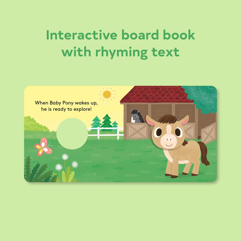 FINGER PUPPET BOOK | BABY PONY-Books & Stationery-RAINCOAST-Coriander