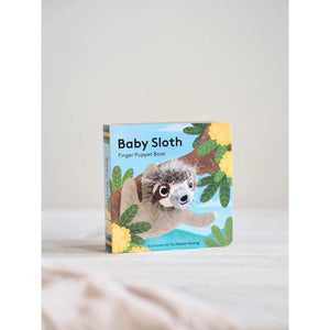 FINGER PUPPET BOOK | BABY SLOTH-Puppet-RAINCOAST-Coriander