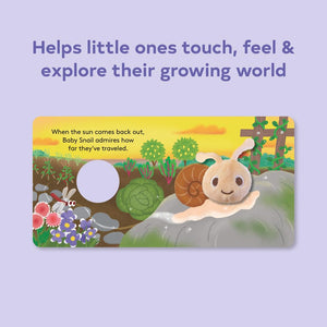 FINGER PUPPET BOOK | BABY SNAIL-Books & Stationery-RAINCOAST-Coriander