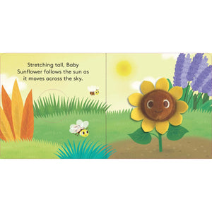 FINGER PUPPET BOOK | BABY SUNFLOWER-Puppet-RAINCOAST-Coriander