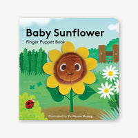 FINGER PUPPET BOOK | BABY SUNFLOWER-Puppet-RAINCOAST-Coriander