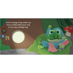FINGER PUPPET BOOK | LITTLE COTTAGE FROG-Uncategorised-RAINCOAST-Coriander