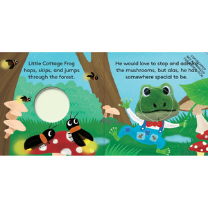 FINGER PUPPET BOOK | LITTLE COTTAGE FROG-Uncategorised-RAINCOAST-Coriander