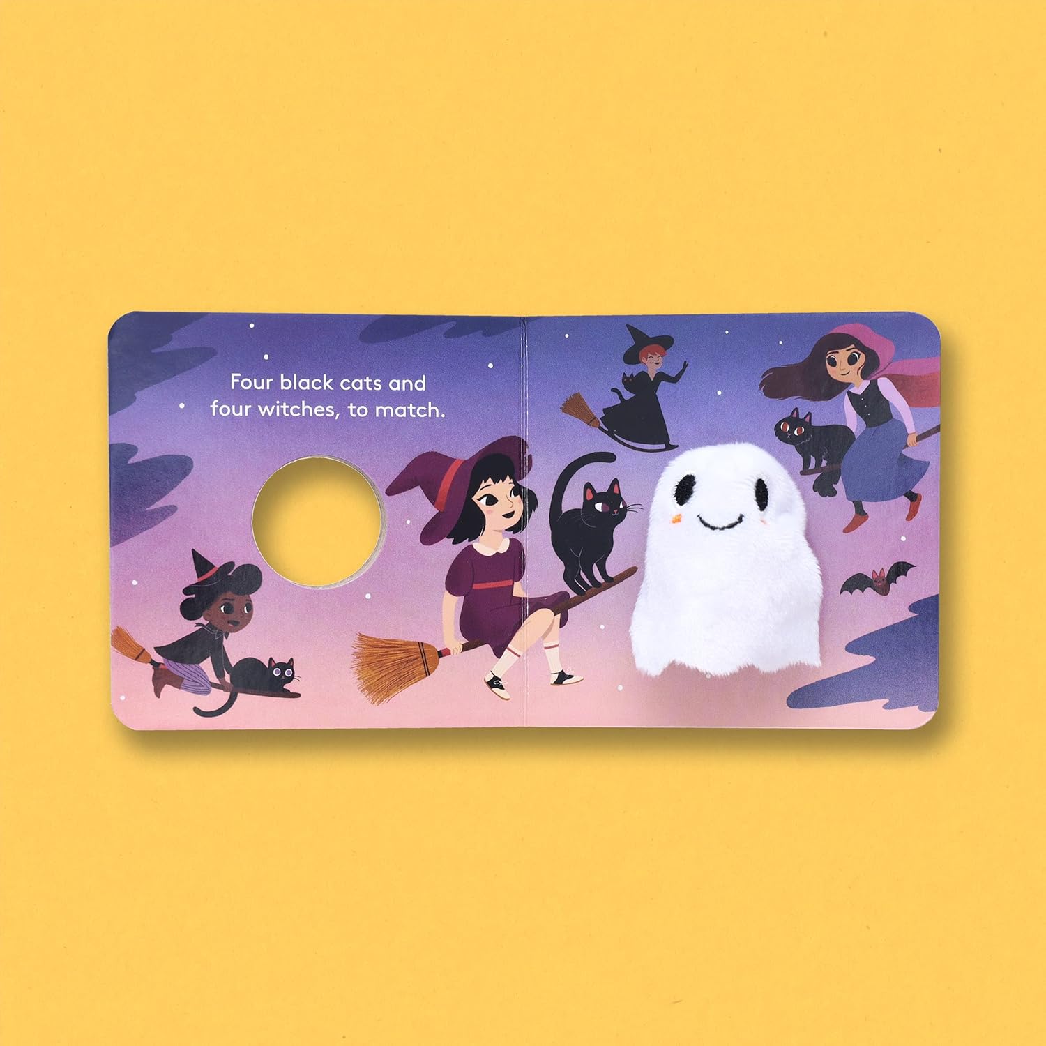 FINGER PUPPET BOOK | LITTLE GHOSTIE-Books & Stationery-RAINCOAST-Coriander