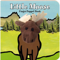 FINGER PUPPET BOOK | LITTLE MOOSE-Books & Stationery-RAINCOAST-Coriander