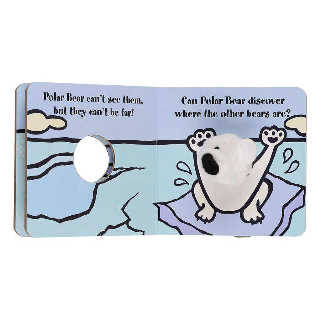 FINGER PUPPET BOOK | LITTLE POLAR BEAR-Books & Stationery-RAINCOAST-Coriander
