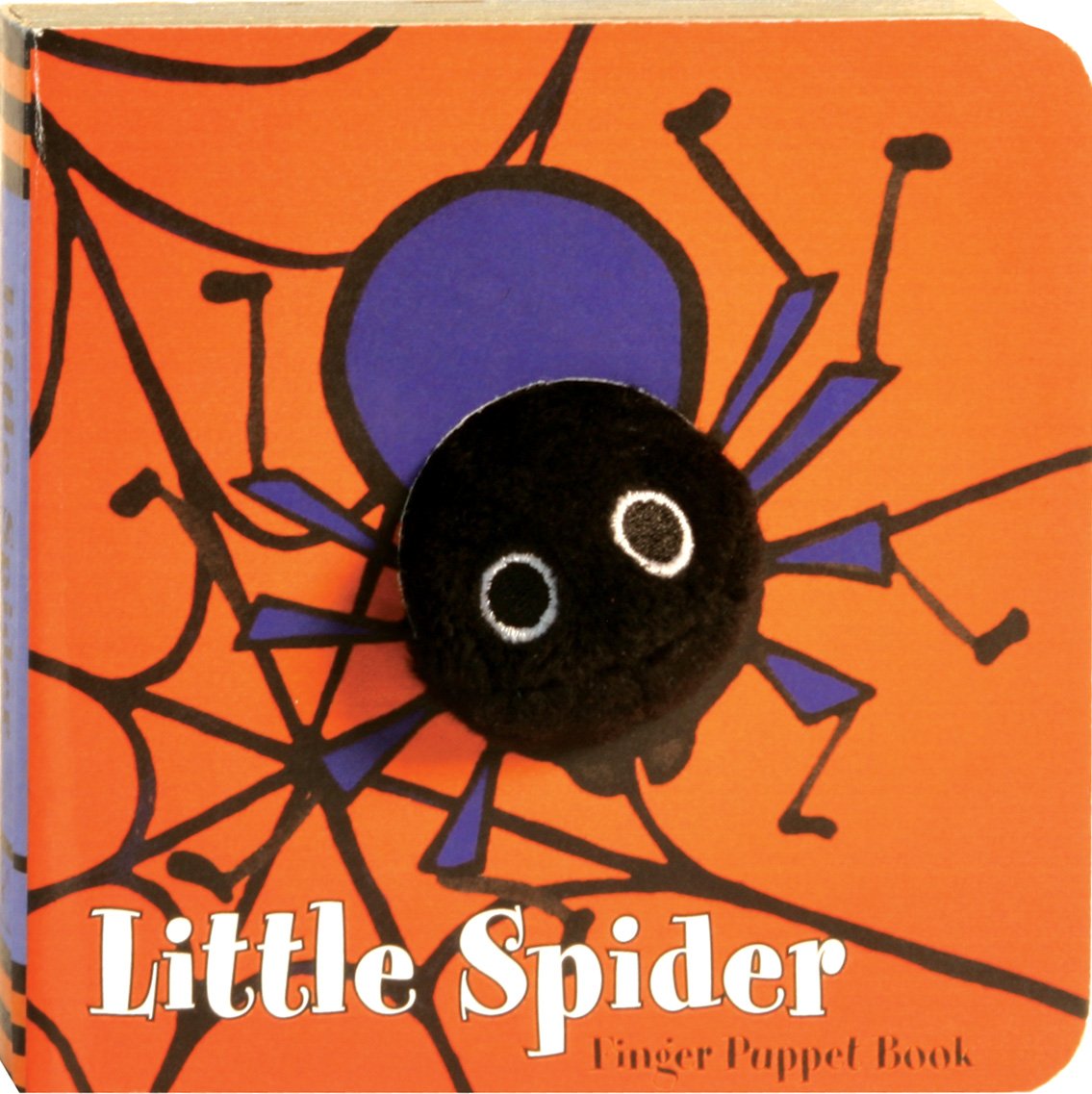 FINGER PUPPET BOOK | LITTLE SPIDER-Books & Stationery-RAINCOAST-Coriander