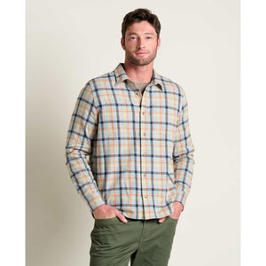 FLANNAGAN LS SHIRT-Shirts & Tops-TOAD&CO-MEDIUM-HEATHER GREY-Coriander