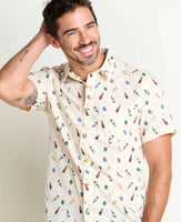 FLETCH SS SHIRT-Men's Shirt-TOAD&CO-SMALL-SALT BEER PRINT-Coriander