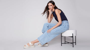 FLOOD FLARE WIDE LEG JEANS-Denim-CHARLIE B-Coriander