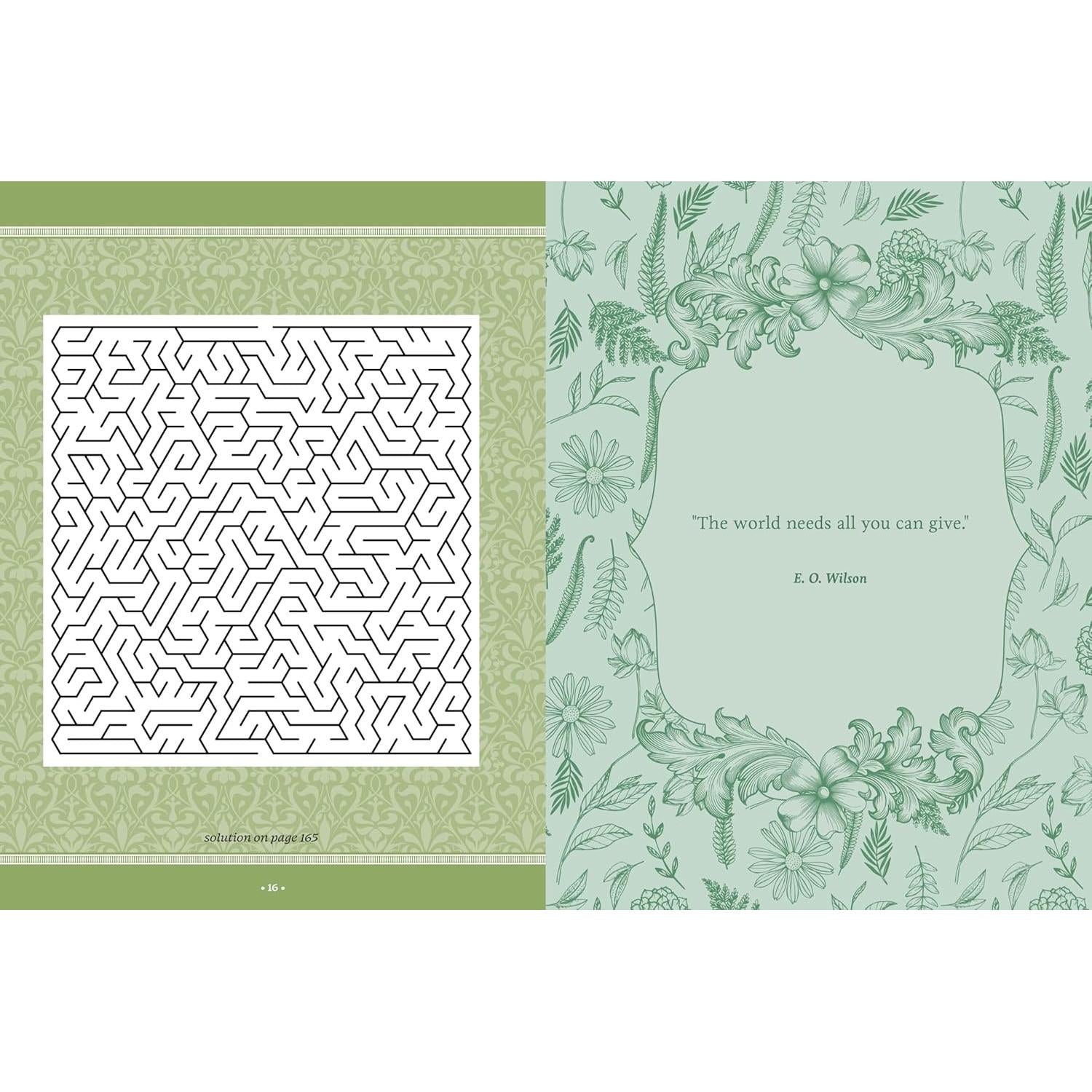 FLORA, FAUNA, BOTANICAL & BEES STICKER & ACTIVITY BOOK-Books & Stationery-HACHETTE BOOK GROUP-Coriander