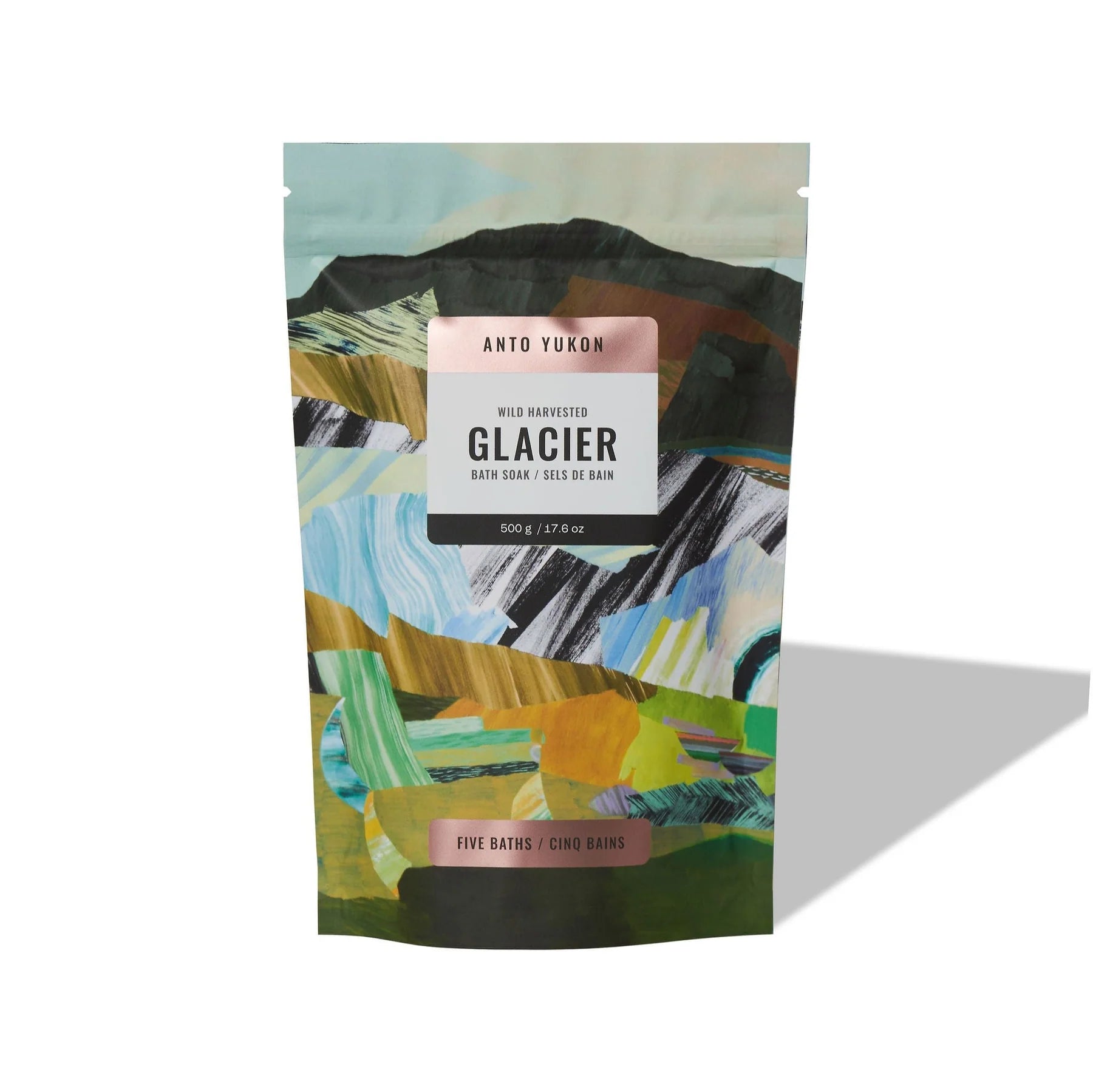 FOAMING GLACIER BATH SOAK | 500G-Bath Soak-ANTO YUKON-Coriander