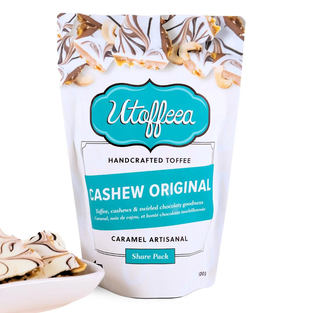 FOOD | CASHEW ORIGINAL TOFFEE | SHARE PACK 300G-Food-UTOFFEEA-Coriander