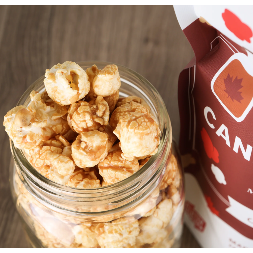 FOOD | CLASSIC CANADIAN MAPLE TOFFEE POPCORN-Food-UTOFFEEA-Coriander