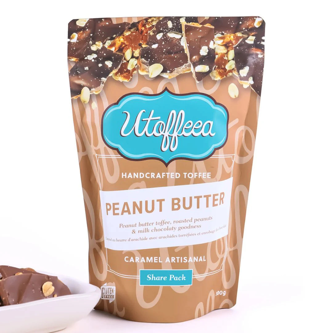 FOOD | PEANUT BUTTER TOFFEE | SHARE PACK 300G-Food-UTOFFEEA-Coriander