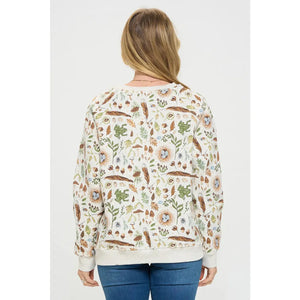 FOREST FINDS SWEATSHIRT-Top-SM WARDROBE-Coriander