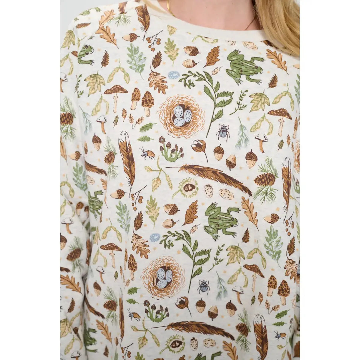 FOREST FINDS SWEATSHIRT-Top-SM WARDROBE-Coriander