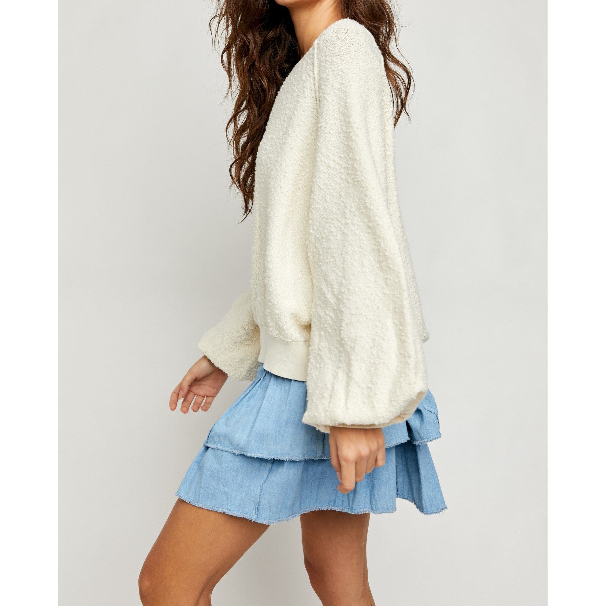 Free people found discount my friend pullover