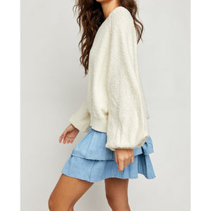 FOUND MY FRIEND PULLOVER-Shirts & Tops-FREE PEOPLE-Coriander