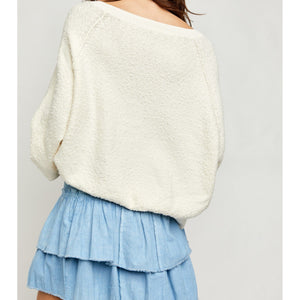 FOUND MY FRIEND PULLOVER-Shirts & Tops-FREE PEOPLE-Coriander
