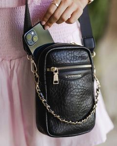 FRANKIE PHONE BAG-Bags & Wallets-LOUENHIDE-BLACK-Coriander