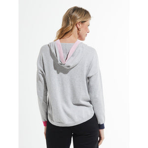 FUN HOODIE-Jackets & Sweaters-ZAKET & PLOVER-Coriander